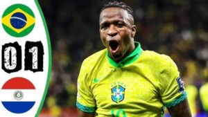 Vinicus Junior Brazil-vs Paraguay 2025 FWC1