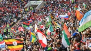 Piala Dunia dengan Penonton Terbanyak